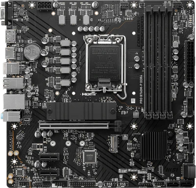 Материнская плата MSI Intel B760 PRO B760M-P 1733974214