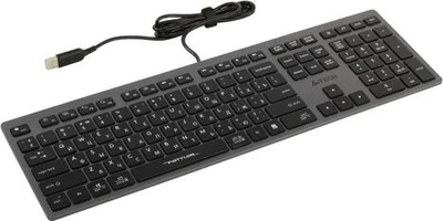 Клавиатура A4tech Fstyler FX50 GREY, цвет черный 1784959229