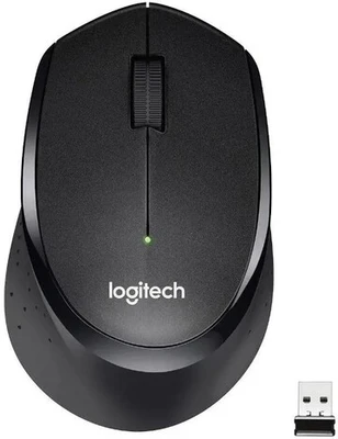 Мышь Logitech M330 Silent Plus 910-007079, цвет черный 400357777