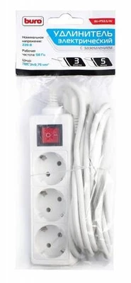Сетевой удлинитель Buro BU-PS3.5/W 859984819