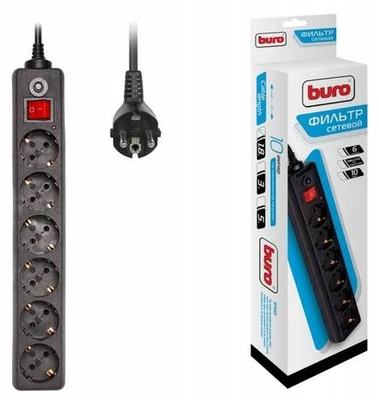 Сетевой фильтр Buro 600SH-1.8-B 1179841023