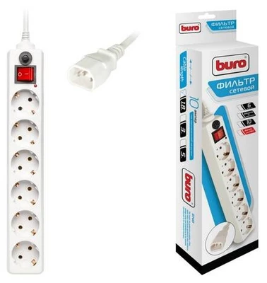 Сетевой фильтр Buro 600SH-1.8-UPS-W 1733810172