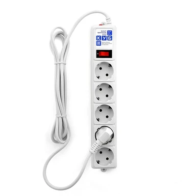 Сетевой фильтр Powercube SPG-B-10-WHITE 3м (5 розеток) 736593832