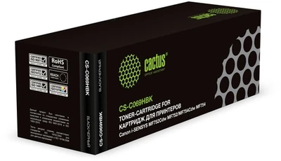 Картридж черный Cactus CS-C069HBK 749329564