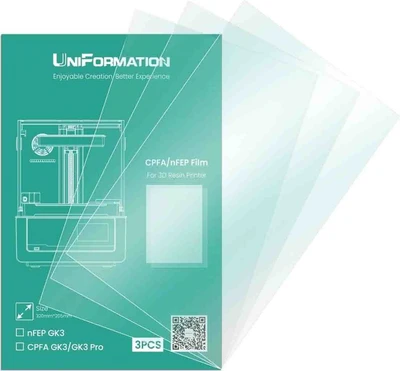 nFEP пленка для Uniformation GK3 Ultra (3 шт.) 2032337015