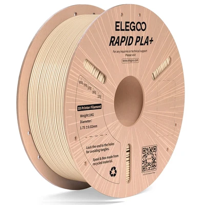 PLA Plus Rapid пластик Elegoo Beige Бежевый 1,75 мм (1 кг) 581567527