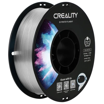 PETG CR пластик Creality Transparent Прозрачный (1кг) 1256803343