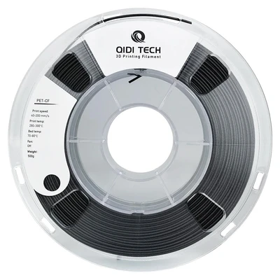 PET-CF пластик Qidi Tech (Угленаполненный) 1,75 мм (1 кг) 1352893701