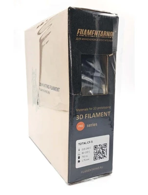 TPU пластик Filamentarno TOTAL PRO CF-5 Черный 1,75 мм (750 гр) 1792330411