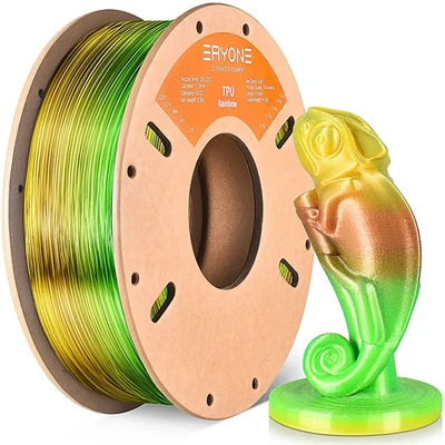 TPU Standart пластик ERYONE Aurora Rainbow Радуга 1,75 мм (500 гр) 841242087