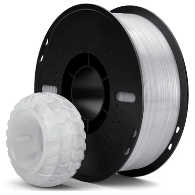 TPU 95A пластик Elegoo Translucent Полупрозрачный 1,75 мм (1кг) 943931014