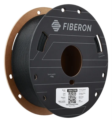 ASA-CF08 пластик Fiberon™ Black (Черный) 1,75 мм (500 гр) 794528940