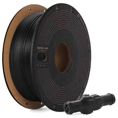 PPS-CF пластик Bambu Lab Black Черный 1,75 мм (750 гр) - на катушке 2005506966