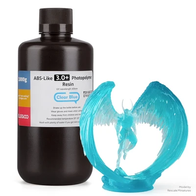 Фотополимерная смола Elegoo ABS-Like Resin Clear Blue (Прозрачный Синий) V3.0+ 1522678122