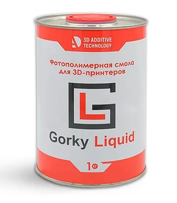Фотополимерная смола Gorky Liquid Dental Castable Синяя (1кг) 857762035
