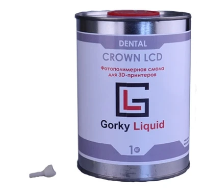 Фотополимерная смола Gorky Liquid Dental Crown LCD / DLP (A1-A2) 1940702028