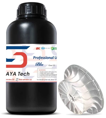 Фотополимерная смола Siraya Tech Blu - Tough Resin Clear V2 (Прозрачная) 378405259