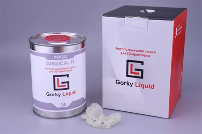 Фотополимерная смола Gorky Liquid Dental Surgical FL для FormLabs (1кг) 71016293