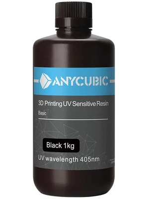 Фотополимер Anycubic Basic Black черный (1кг) 618764765
