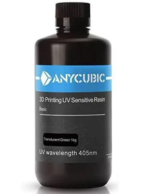 Фотополимер Anycubic Basic Green зеленый (1кг) 184592156