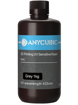 Фотополимер Anycubic Basic Grey серый (1кг) 1463277905