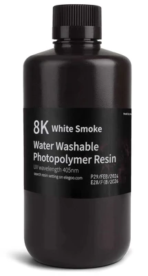 Фотополимер Elegoo Water Washable Resin 8K White Smoke (1кг) 1664003376
