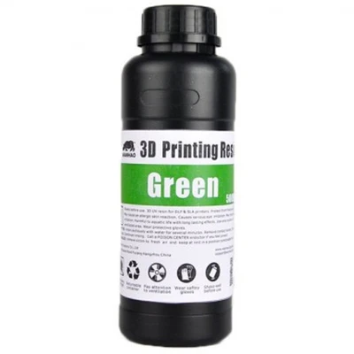 Фотополимерная смола Wanhao Green Зеленый (0,5л) 152848540