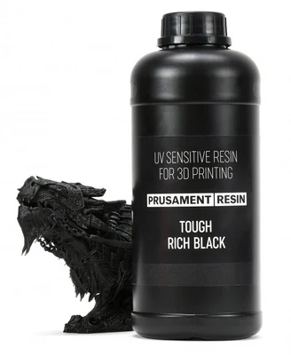 Фотополимерная смола Prusament Tough Rich Black Черная (1кг) 1932973088