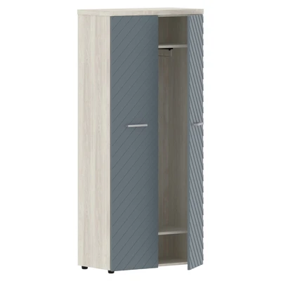 Гардероб TORR LUX TLCW 85, серо-голубой/сосна эдмонт z, 856х450х1968 мм 1229133742