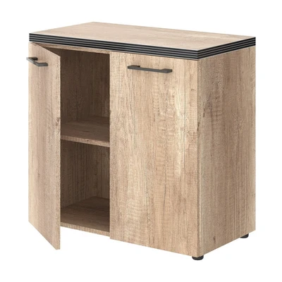 Шкаф низкий TORR TLC 85.1, дуб каньон, 856х450х833 мм 419436153