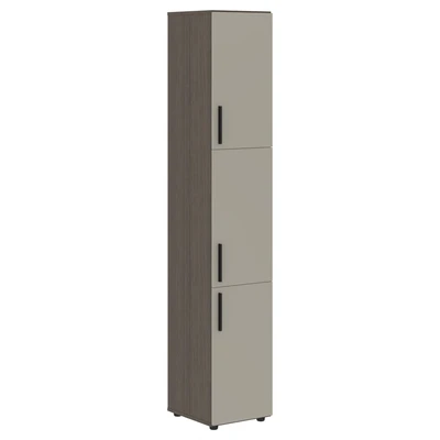 Шкаф высокий узкий VELION VHCS 40.8, аметист/дуб сильвер , 400х430х2253 мм 218999229