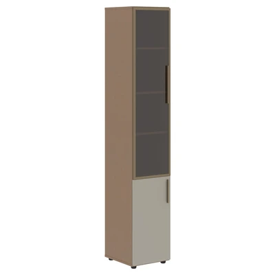 Шкаф комбинированный высокий VELION VHCS 40.2(L), аметист/кобра, 400х430х2253 мм 749486353