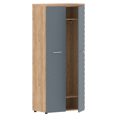 Гардероб TORR LUX TLCW 85, серо-голубой/дуб бофорд, 856х450х1968 мм 524422934