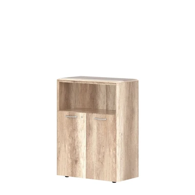 Шкаф средний DIONI DMC 85.3(Z), дуб каньон, 892х450х1185 мм 319302350