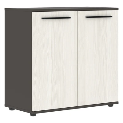 Шкаф низкий EDIS ELCS 85.1, ясень траун/черный/мокко, 852х430х832 мм 1179807583