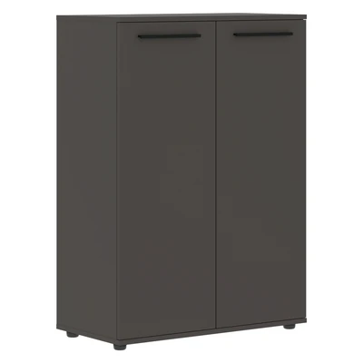 Шкаф низкий EDIS ELCS 85.1, мокко/черный, 852х430х832 мм 902815746