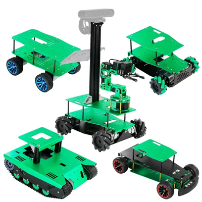 Шасси робота-автомобиля Yahboom из алюминиевого сплава ROS (Crawler+робо-рука) 66010159