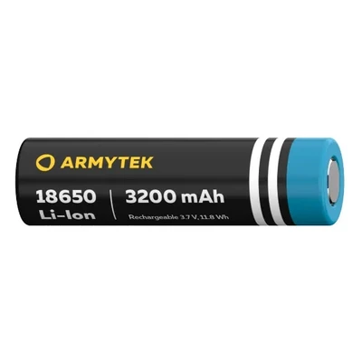 Незащищённый Li-Ion аккумулятор Armytek 18650 3200 mAh 91452570