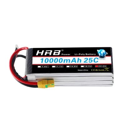 Аккумулятор HRB 6S 10000mah 25C XT60 1452407975