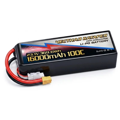 Аккумулятор ЧЕСТНАЯ БАТАРЕЯ 16000mAh HV 920957049