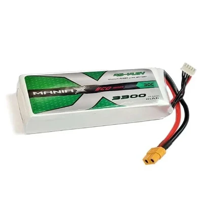 Аккумулятор ManiaX Eco LiPo Battery 4S1P 14.8V 3300mAh 30C XT60 117002109