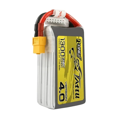 Аккумулятор Tattu R-Line V4.0 1300mAh 6S 130C LiPo (XT60) 1392941708