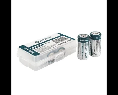 Аккумуляторные батареи RCR123 ARTELV 3.7V Li-Ion 750 mAh 1607014768