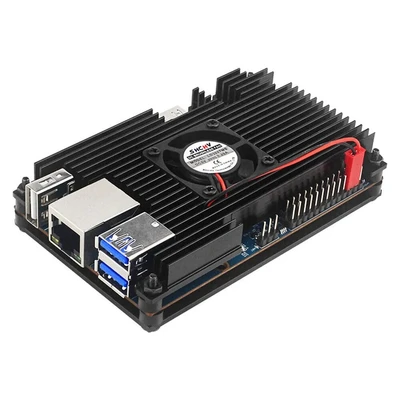 Металлический корпус для Orange Pi 5 с вентилятором 1305719841