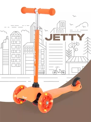 Самокат 3-колесный Rant Jetty Orange 1125919963