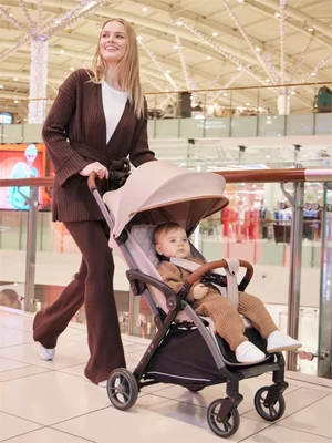 Коляска прогулочная Mowbaby Atom Beige 1785556732