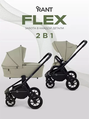 Коляска 2 в 1 Rant Flex 2025 RA076 Light green 420256602