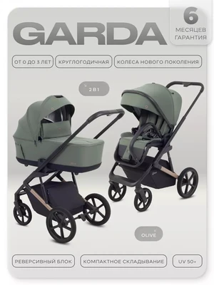 Коляска 2 в 1 Rant Garda Olive 1315825916