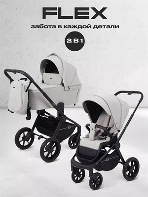 Коляска 2 в 1 Rant Flex 2025 RA076 Stone 977223396
