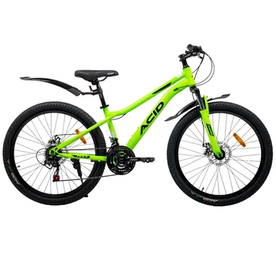 Велосипед 26' ACID F 610 D Neon green/Black 2026 827367550